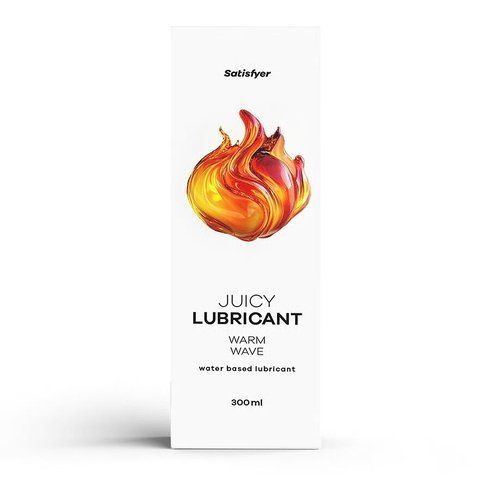 Смазка на водній основі Satisfyer Juicy Lubricant Warm Wave, 300 мл, зігріваюча для сексу SO-SX2715 фото