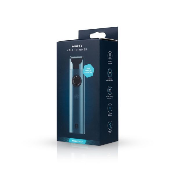 Беспроводной триммер для интимных зон Boners Hair Trimmer Shaver, 10 скоростей, 2 насадки, до 90 минут работы SO-SO8881 фото