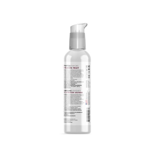 Лубрикант Swiss Navy 4 in 1 Wild Passion Fruit 118 мл, водный, с разогревающим эффектом и съедобным вкусом SO-SO5719 фото