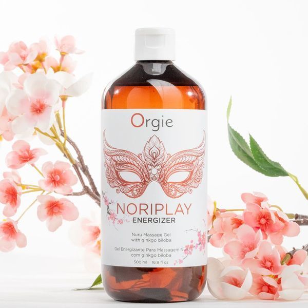 Гель для NURU-массажа Orgie Noriplay Energizer 500 мл с гинкго билоба и защитной простыней SO-SX1527 фото