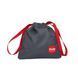 Сумка для секс-іграшок Fun Factory TOYBAG S, сіра, 14x14 см, стильний і практичний кисет SO-SX1009 фото 1