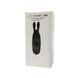 Міні-вібратор Adrien Lastic Pocket Vibe Rabbit Black з 10 режимами вібрації та вушками для кліторної стимуляції SO-AD33499 фото 5