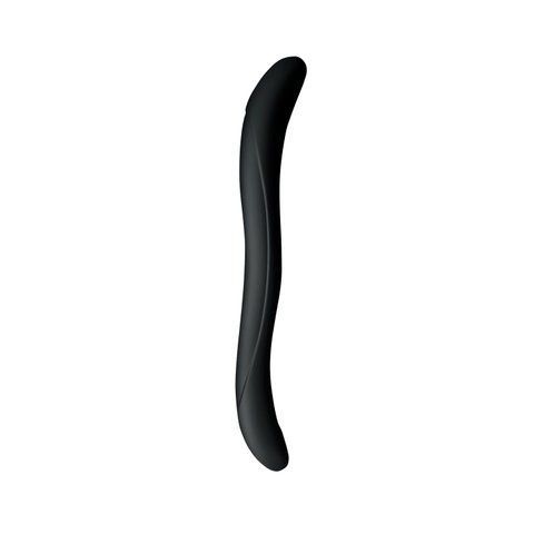 Подвійний фаллоімітатор Wooomy Twoooney Black 25 см, діаметр 3-3,8 см, силіконовий для пари SO-SO8217 фото
