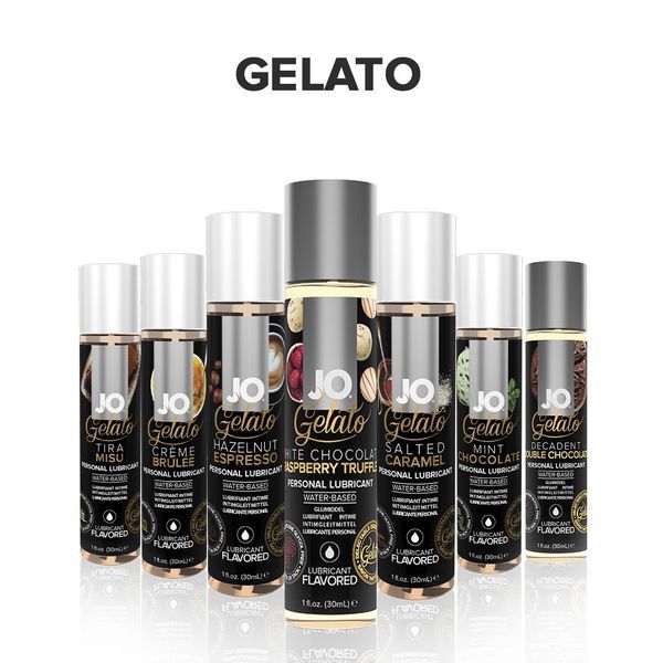 Смазка на водной основе JO GELATO White Chocolate Raspberry 120 мл без сахара и парабенов SO-SO3506 фото