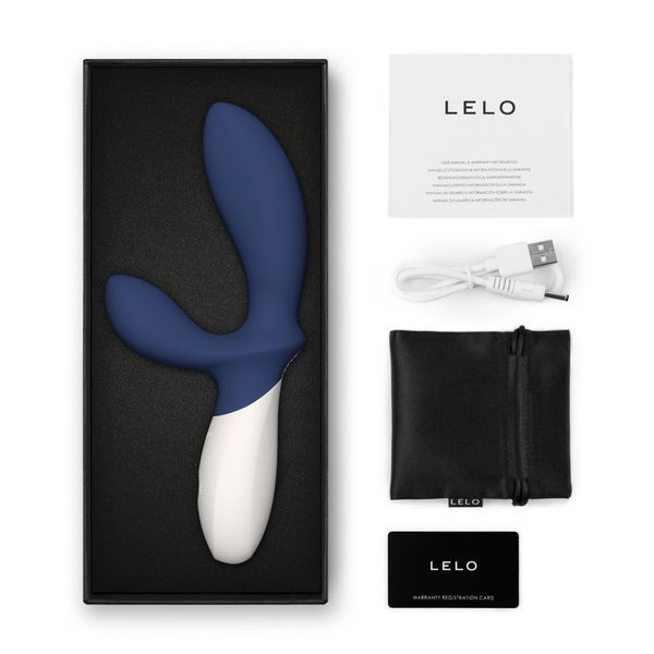 Массажер простаты LELO Loki Wave 2 с 2 моторами и 12 режимами вибрации, водонепроницаемый SO-SX2321 фото