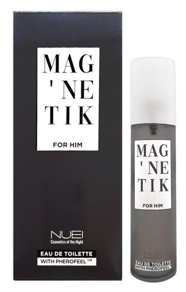 Чоловіча туалетна вода з феромонами Mag'netik for Him 50 мл - деревно-пряний аромат, посилення влечення B-ORI-628778 фото
