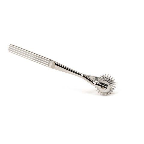 Тройное колесо Вартенберга Liebe Seele для БДСМ-сессий, 17.5 см, цинковый сплав SO-SO9517 фото