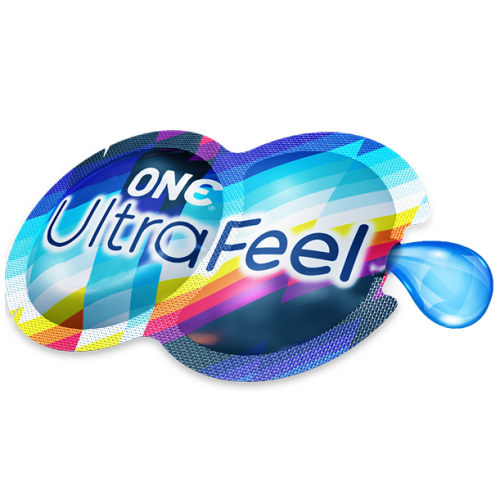 Презервативи ONE UltraFeel 2-в-1 з лубрикантом 188 мм, 53 мм, оптимальне задоволення B-ONE-021 фото
