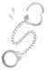 Поножі Fetish Tentation Adjustable металеві наручники для щиколоток, регульовані SO-SX1089 фото 2