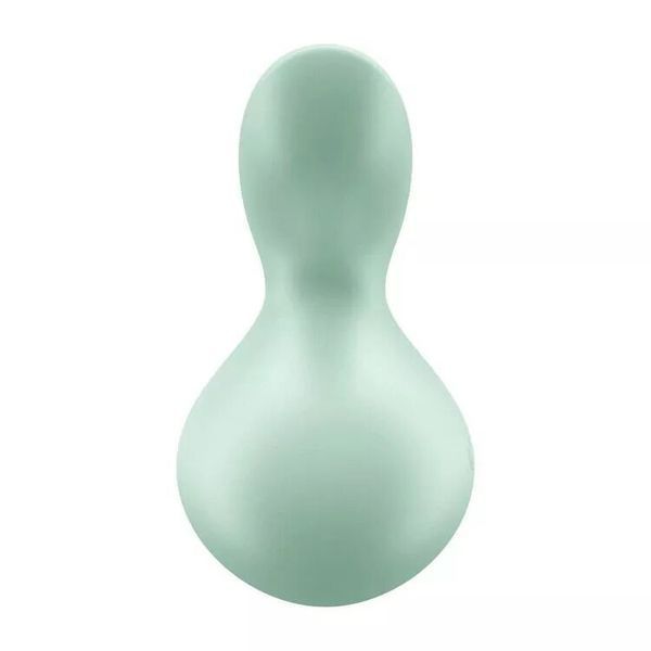 Міні-вибромасажер Satisfyer Viva la Vulva 3 Mint, 12 режимів, водонепроникний, для клітора і масажу ерогенних зон SO-SO7786 фото