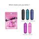 Вібропуля Love To Love WAOUHHH DANGER PINK, 7 режимів, батарейки, 5,8 см SO-SO7391 фото 3