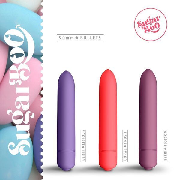 Вібропуля SugarBoo Coral Crush, 10 рівнів інтенсивності, водонепроникна, для інтимної стимуляції SO-SO6627 фото