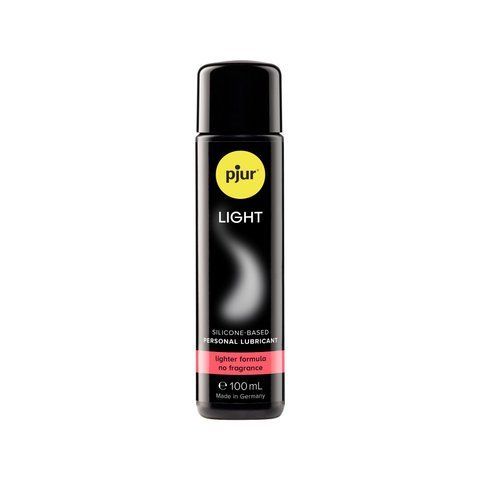 Силіконова змазка pjur Light 100 мл 2 в 1 для сексу та масажу, легка текстура, для новачків SO-PJ10210 фото