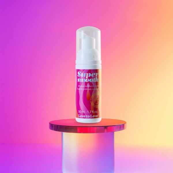 Пенообразная смазка Love To Love SUPER SMOOTH 50 мл на водной основе для вагинального увлажнения SO-SO1384 фото