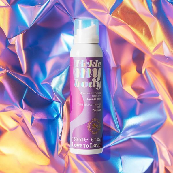 Масажна піна Love To Love TICKLE MY BODY COCONUT 150 мл зволожуюча з натуральними інгредієнтами SO-SO4874 фото