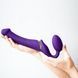 Безремінний страпон з вібрацією Strap-On-Me Violet M, діаметр 3,8 см, пульт ДУ, 3 мотори для одночасного оргазму SO-SO3825 фото 9