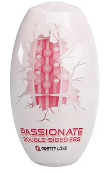 Мастурбатор яйцо Pretty Love Passionate с рельефом, эластичный TPE, 46 мм B-BI-014832-1 фото