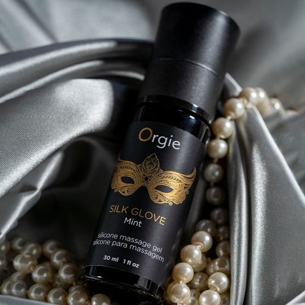 Набор для жемчужного массажа Orgie Pearls Lust Massage 30 мл с силиконовым гелем и ожерельем SO-SX1536 фото