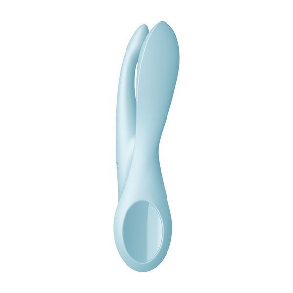 Кліторальний вібратор Satisfyer Threesome 1 Світло-блакитний з 3 моторами та водонепроникним дизайном SO-SO6986 фото