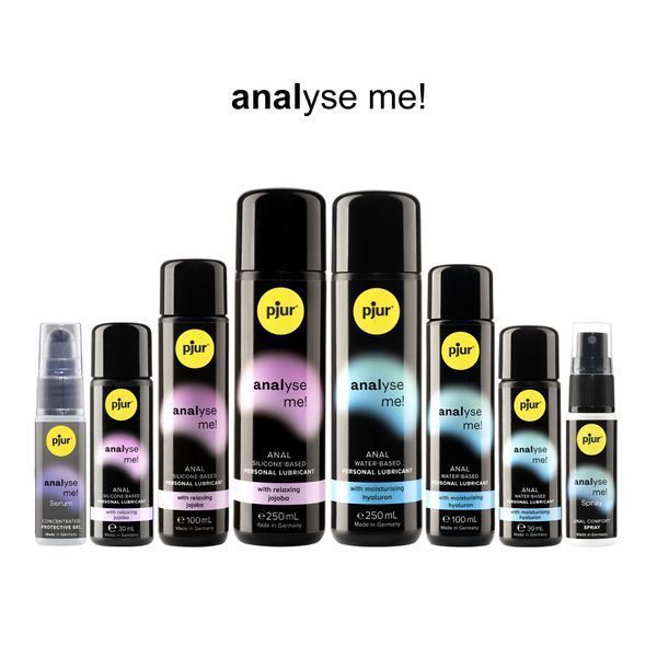 Анальная смазка pjur analyse me! Moisturising 100 мл, водная основа, с гиалуроном для комфорта и увлажнения SO-PJ11740 фото