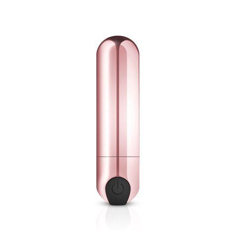 Вібропуля Rosy Gold Nouveau Bullet Vibrator, перезаряджувана, 10 режимів, компактна 7,5 см SO-SO4593 фото