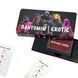Эротическая игра &laquo;Пантомім Erotic&raquo; для двоих и компании, 50 карточек с юмором и фетишем SO-SO9694 фото 2