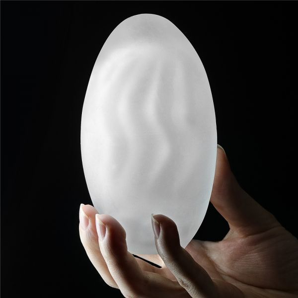 Мастурбатор LoveToy Giant Egg без вибрации, TPE, 13 см, 7 см, с волнистым каналом B-IODU-310369 фото