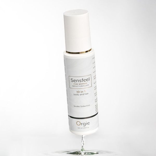 Лосьон с феромонами Orgie Sensfeel Seduction Elixir 10в1 для тела и волос, 100 мл - увлажнение и соблазнительный аромат SO-SX1542 фото