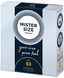 Презервативы Mister Size 53 мм, 3 шт, тонкие и комфортные для веганов B-ORI-413690 фото 1