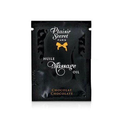 Масло для масажу Plaisirs Secrets Chocolate 3 мл з афродизіаками для розслаблення SO-SO1205 фото