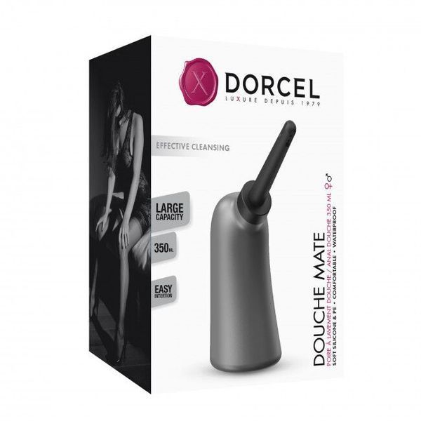 Спринцовка Dorcel DOUCHE MATE для гигиены 350 мл с мягким силиконовым наконечником и 6 отверстиями SO-SO5075 фото