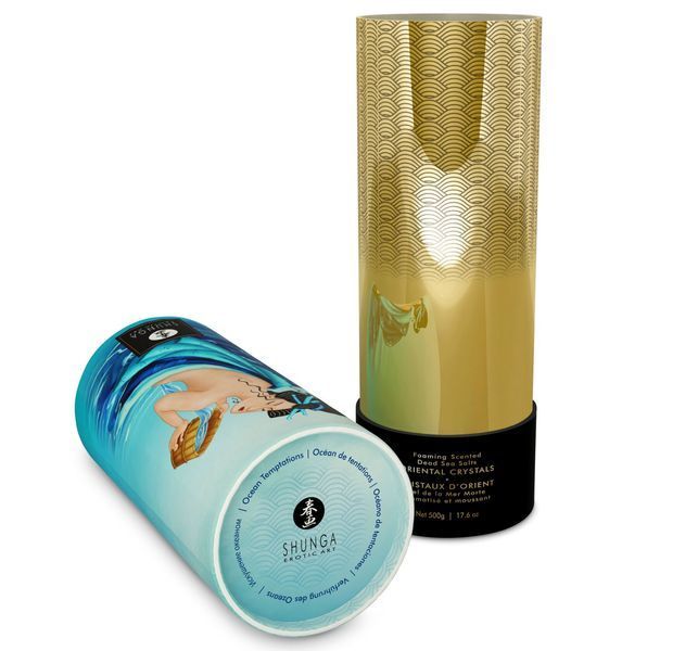 Пенящаяся соль для ванны Shunga Мертвое море Ocean Temptations 500 г - интенсивное расслабление и ухаживающий эффект SO-SO6894 фото