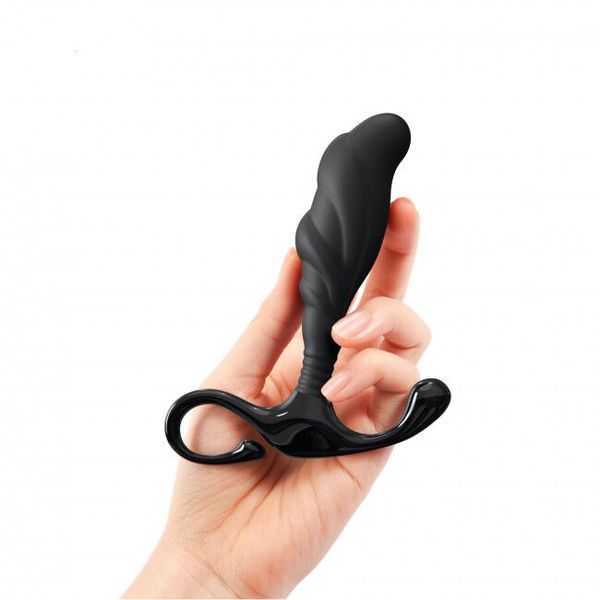 Эргономичный массажер простаты Dorcel Expert P size L из силикона, черный, 12,1 см SO-SO5526 фото