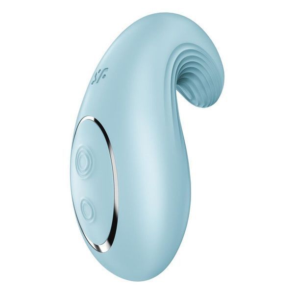 Вібратор Satisfyer Dipping Delight Світло-блакитний, 2 мотори, 12 режимів, водонепроникний SO-SO6991 фото