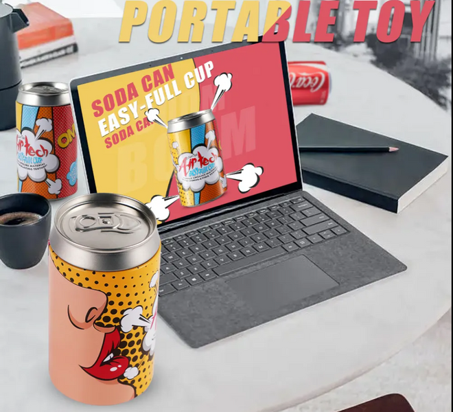 Мастурбатор карманный "Soda cup" для мужчин, 3D внутренний рельеф, 115 мм B-SQ-MA70082 фото