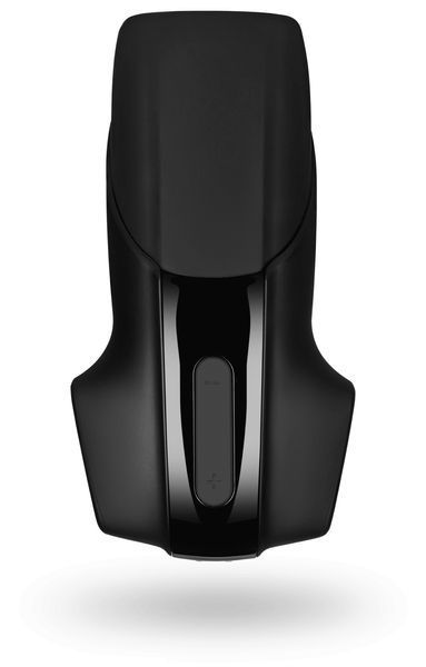Мастурбатор Satisfyer Men з вібрацією, 14 програм, силікон, чорний B-STF-10050 фото