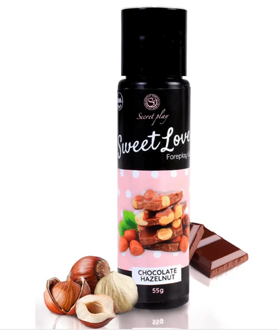 Гель для орального сексу Secret Play Sweet Love з шоколадом і лісовим горіхом, 60 мл B-SPlay-36737 фото