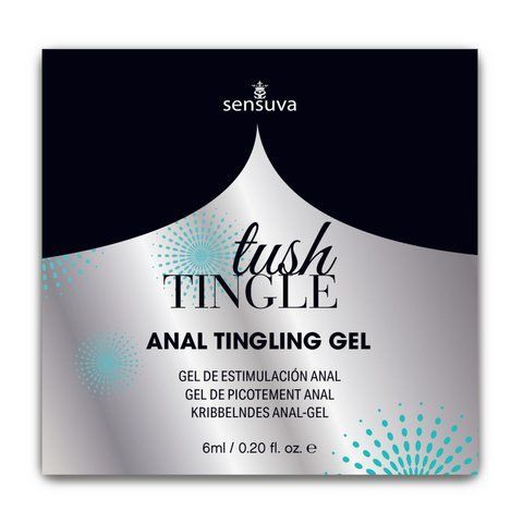 Стимулюючий анальний гель Sensuva Tush Tingle 6 мл з екстрактом м'яти та чайного дерева SO-SX0659 фото