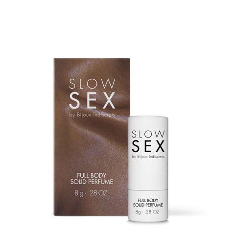 Твердий парфум для тіла Bijoux Indiscrets Slow Sex з кокосовим ароматом, 8 г SO-SO5907 фото