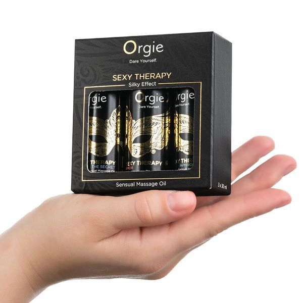 Набір масажних олій Orgie Sexy Therapy Mini (3х30 мл) для зволоження та романтики SO-SX1545 фото