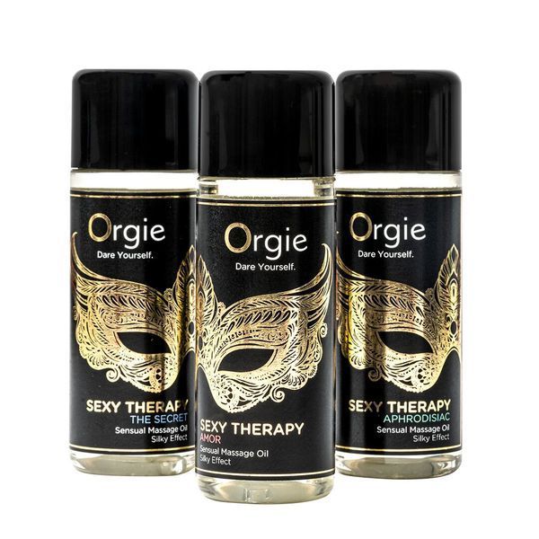 Набір масажних олій Orgie Sexy Therapy Mini (3х30 мл) для зволоження та романтики SO-SX1545 фото