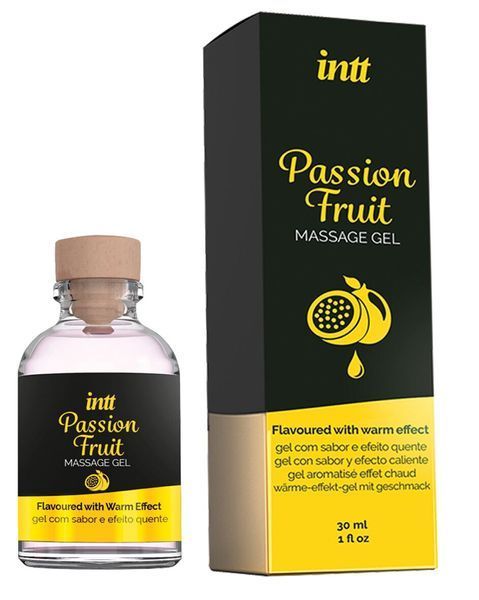 Масажний гель для інтимних зон Intt Passion Fruit, 30 мл, розігріваючий з ароматом маракуї SO-SO4897 фото