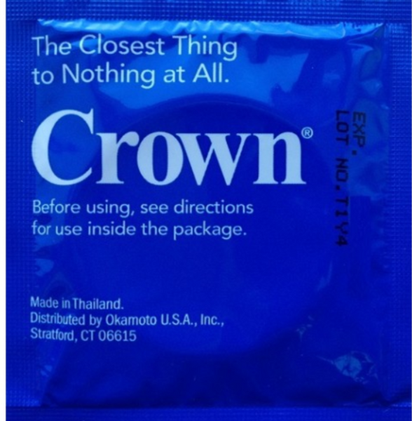 Презервативи Crown Skin Less Skin ультратонкі 0,047 мм, 1 шт, латексні B-BSN-T362 фото