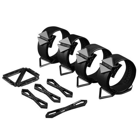 Набор для связывания LOCKINK Hogtie Set - Черный, удобный и надежный аксессуар для игр SO-SX0841 фото