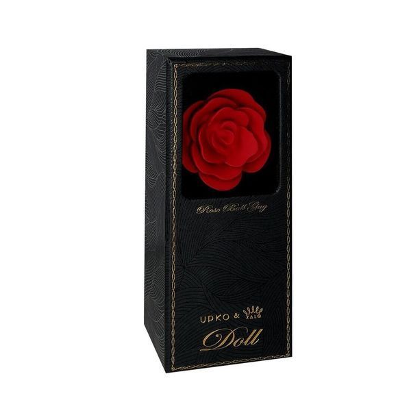 Розкішний кляп у вигляді троянди Zalo - Rose Ball Gag, еко-шкіра, силікон, подвійне використання SO-SO6690 фото