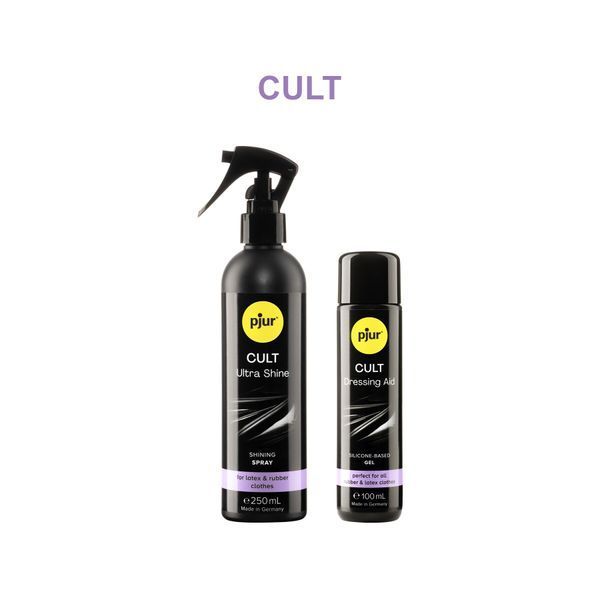 Смазка для латекса и резины pjur Cult Dressing Aid 100 мл для легкого надевания фетиш-нарядов SO-PJ10250 фото