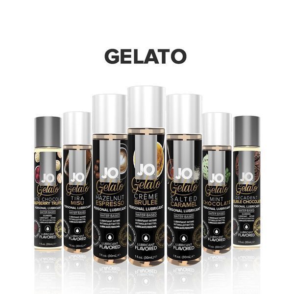 Смазка на водній основі JO GELATO Creme Brulee 30 мл без цукру, парабенів та пропіленгліколю SO-SO1462 фото