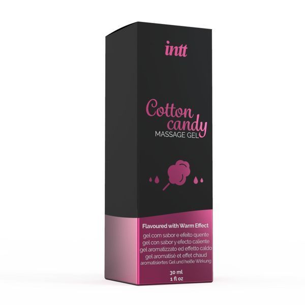 Массажный гель Intt Cotton Candy 30 мл с разогревающим эффектом для интимных зон SO-SO2927 фото