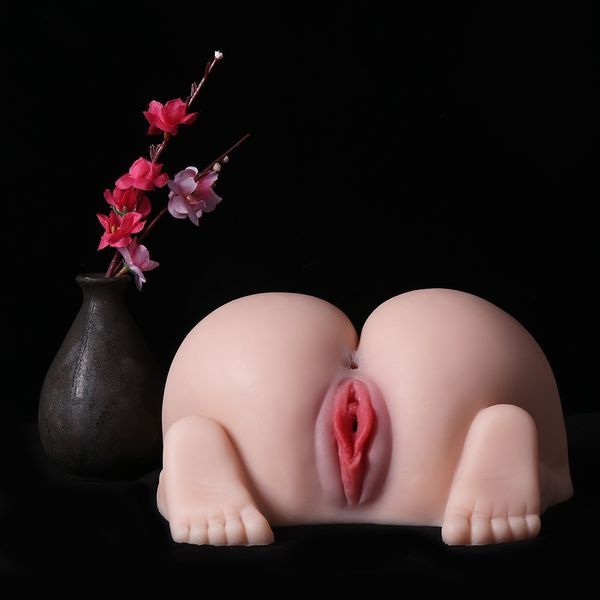Чоловічий мастурбатор "Maid Buttock" з анусом і вагіною, кібершкіра, 220 мм, водостійкий B-XS-MA50021 фото