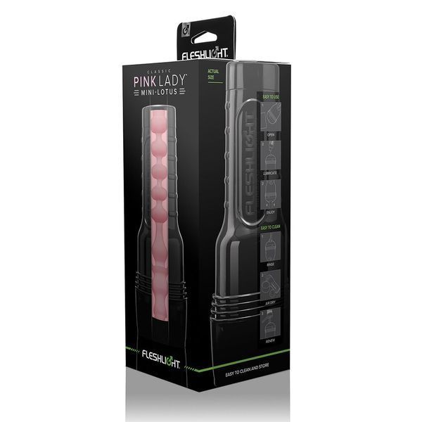Мастурбатор-вагіна Fleshlight Pink Lady Mini-Lotus з текстурою SuperSkin, 250 мм SO-SO6140 фото